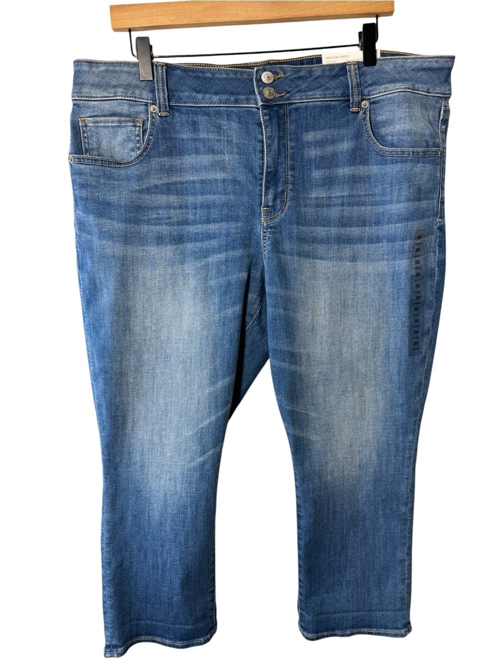 American Eagle Denim Artist Crop Jeans Size 20 Short NWT